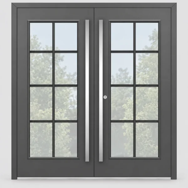 ALU CL06 Double aluminum double front door