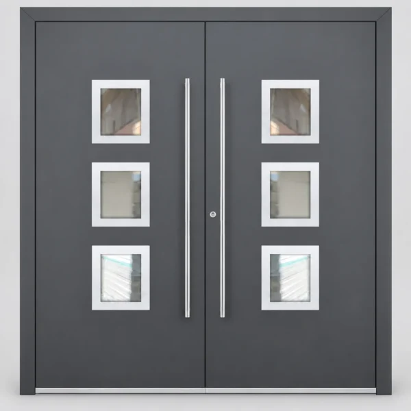 ALU Izobar Double aluminum double front door