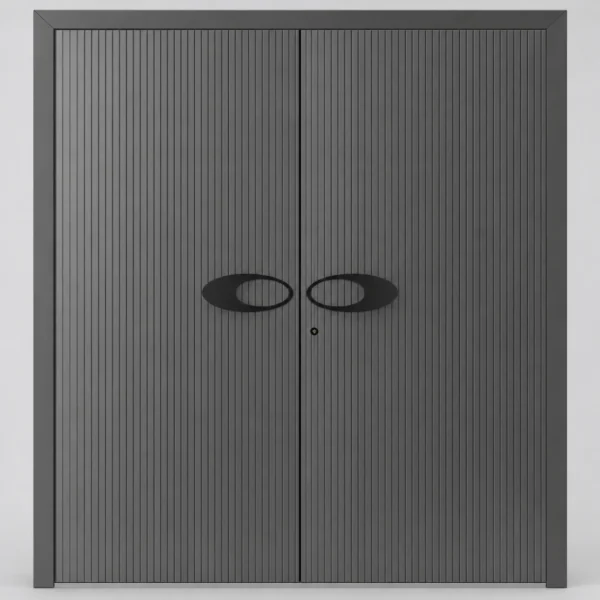 ALU V62 Double aluminum double front door